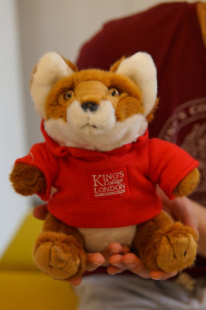 King's College London Pete Fox Soft Toy