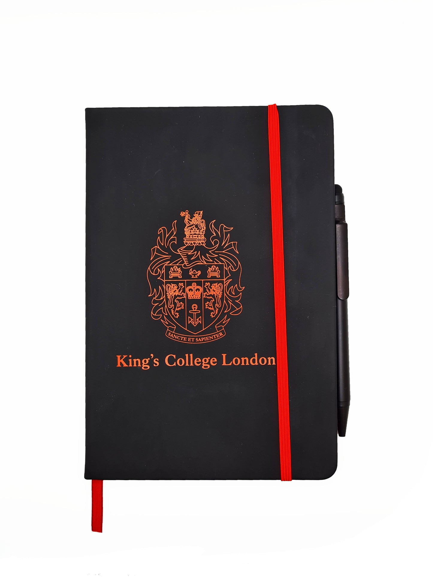 King's College London Soft Touch Notebook